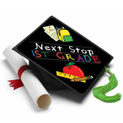 NSF101: Next Stop First Grade Grad Cap Tassel Topper